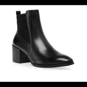 ANNE KLEIN | Black Parsons Chelsea Bootie 10.5M